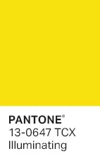 Pantone Illuminating (yellow)